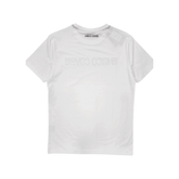 Enrico Coveri 3D Stitch Logo T-Shirt White/Blue